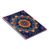 Mandala Blume Digital Art Style-23907 Notizblock (Rechte Seite)