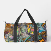 Mandala Blume Duffle Bag (Vorderseite)