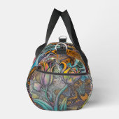 Mandala Blume Duffle Bag (Rechts)