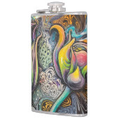 Mandala Blume Flachmann (Links)