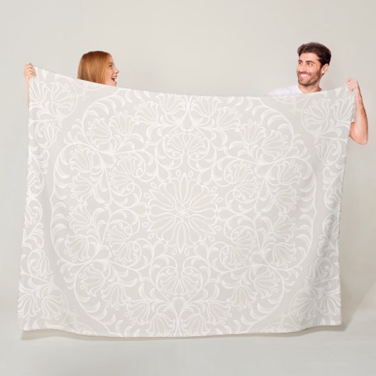 Mandala Blume Geometric Design Art Fleecedecke (Beispiel)