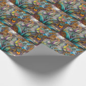 Mandala Blume Geschenkpapier (Ecke)