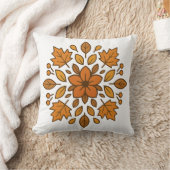 Mandala Blume Herbst Kissen (Decke)