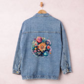 Mandala Blume Jeansjacke (Hangar)