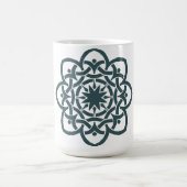 Mandala Blume Kaffeetasse (Mittel)