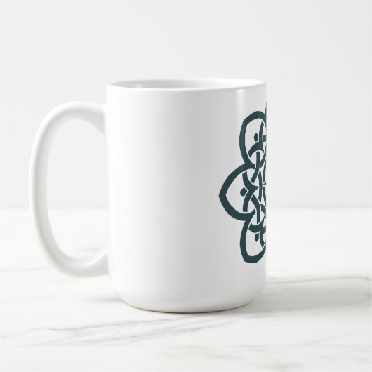 Mandala Blume Kaffeetasse (Links)