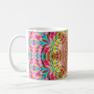 Mandala-Blume Kaffeetasse