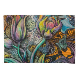 Mandala Blume Kissenbezug