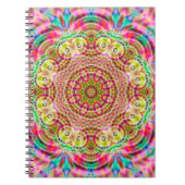 Mandala-Blume Notizblock (Vorderseite)