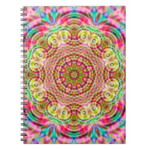 Mandala-Blume Notizblock