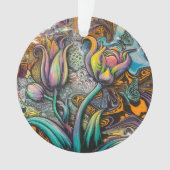 Mandala Blume Ornament (Vorderseite)