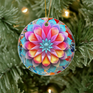 Mandala Blume Ornament
