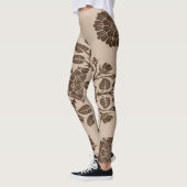Mandala Blume Ornamente Leggings (Links)