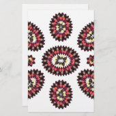 Mandala Blume Pattern Briefpapier (Vorne/Hinten)