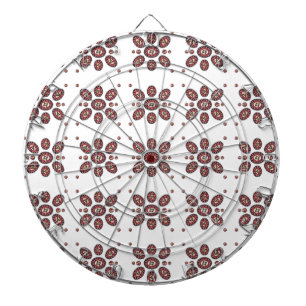 Mandala Blume Pattern Dartscheibe