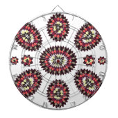 Mandala Blume Pattern Dartscheibe (vorne)