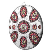 Mandala Blume Pattern Dartscheibe (Vorderseite rechts)