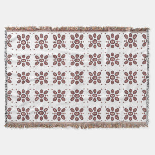 Mandala Blume Pattern Decke