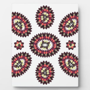 Mandala Blume Pattern Fotoplatte