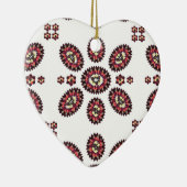 Mandala Blume Pattern Keramik Ornament (Rechts)