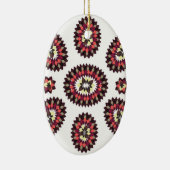 Mandala Blume Pattern Keramikornament (Rechts)