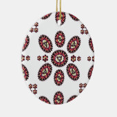 Mandala Blume Pattern Keramikornament (Rechts)