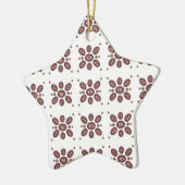 Mandala Blume Pattern Keramikornament (Links)