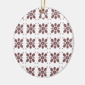 Mandala Blume Pattern Keramikornament (Links)