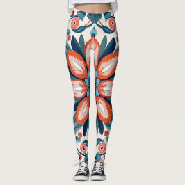 Mandala Blume Pattern Leggings