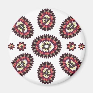 Mandala Blume Pattern Magnet