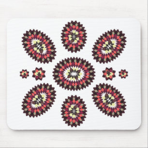 Mandala Blume Pattern Mousepad