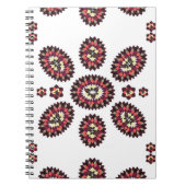Mandala Blume Pattern Notizblock (Vorderseite)