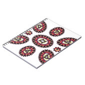 Mandala Blume Pattern Notizblock (Linke Seite)