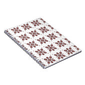 Mandala Blume Pattern Notizblock (Rechte Seite)