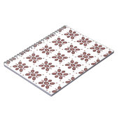 Mandala Blume Pattern Notizblock (Linke Seite)