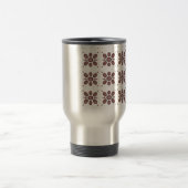 Mandala Blume Pattern Reisebecher (Mittel)