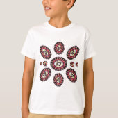 Mandala Blume Pattern T-Shirt (Vorderseite)