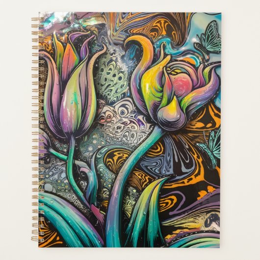 Mandala Blume Planer (Vorderseite)