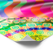 Mandala-Blume Poster (Ecke)