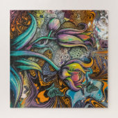 Mandala Blume Puzzle (Horizontal)