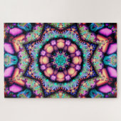 Mandala-Blume-Puzzle Puzzle (Horizontal)