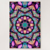 Mandala-Blume-Puzzle Puzzle (Vertikal)