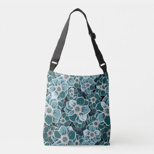 Mandala Blume Tragetaschen Mit Langen Trägern