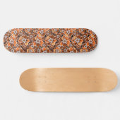 Mandala-Blumen 2 Skateboard (Horizontal)