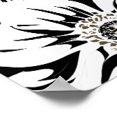 Mandala-Blumen 6 Poster (Ecke)