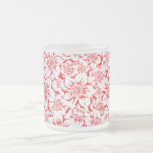 Mandala Blumen 8 Mattglastasse (Mittel)
