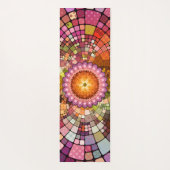 Mandala Bohemisch Mosaic Yoga Mat Yogamatte (Rückseite)