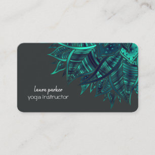 Mandala Boho Art Visitenkarte