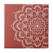 Mandala boho bohemian fliese (Vorderseite)