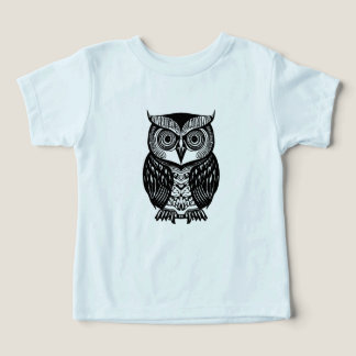 Mandala Boho Owl Toddler Tri-Mix-T - Shirt